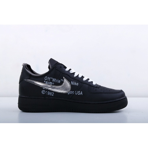 Replica Nike Air Force 1 & Off-White For Women #497447 $76.00 USD for Wholesale