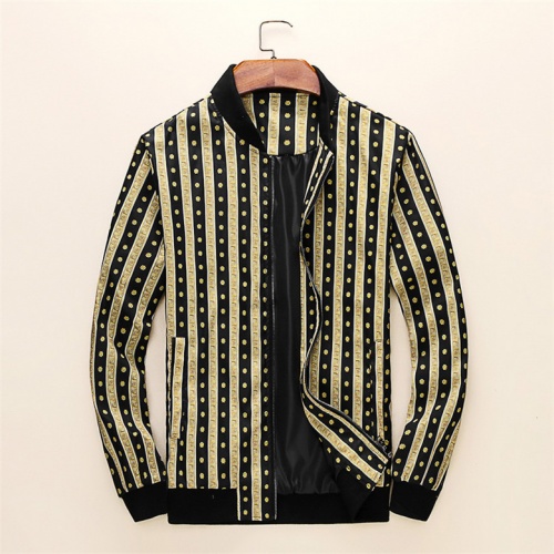 Wholesale Versace Jackets Long Sleeved For Men #497460 $52.00 USD, Wholesale Quality Replica Versace Jackets