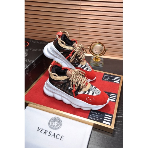 Wholesale Versace Casual Shoes For Men #498664 $92.00 USD, Wholesale Quality Replica Versace Casual Shoes