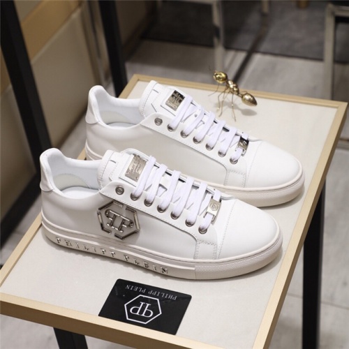 Wholesale Philipp Plein PP Casual Shoes For Men #499034 $85.00 USD, Wholesale Quality Replica Philipp Plein PP Casual Shoes