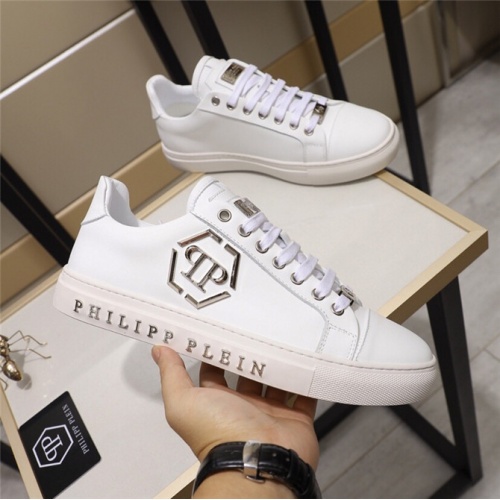 Replica Philipp Plein PP Casual Shoes For Men #499034 $85.00 USD for Wholesale