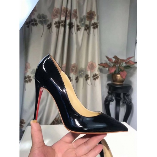 Wholesale Christian Louboutin CL High-Heeled Shoes For Women #499270 $98.00 USD, Wholesale Quality Replica Christian Louboutin High-heeled shoes