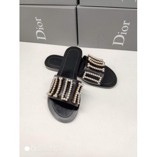 Wholesale Christian Dior CD Slippers For Women #499969 $56.00 USD, Wholesale Quality Replica Christian Dior Slippers