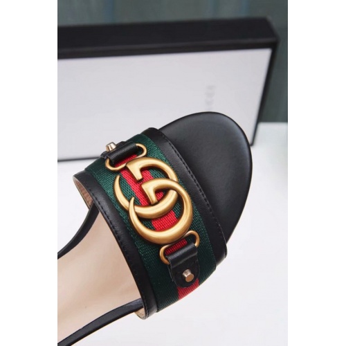 Replica Gucci Fashion Slippers For Women #500910 $65.00 USD for Wholesale