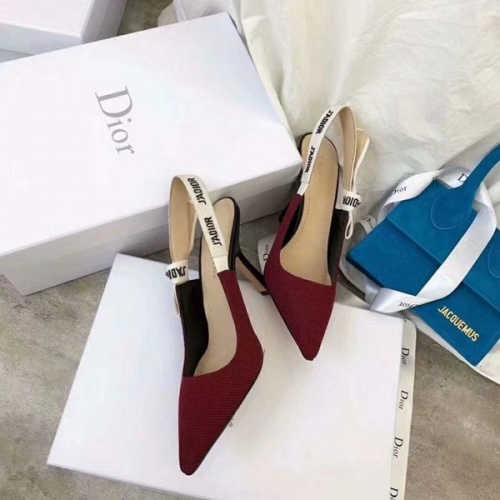 Replica Christian Dior CD Sandal For Women #502009 $72.00 USD for Wholesale