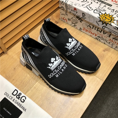 Wholesale Dolce &amp; Gabbana D&amp;G Casual Shoes For Men #505347 $76.00 USD, Wholesale Quality Replica Dolce &amp; Gabbana D&amp;G Casual Shoes