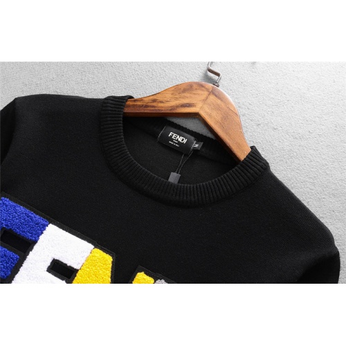 Replica Fendi Sweaters Long Sleeved For Men #509153 $43.00 USD for Wholesale