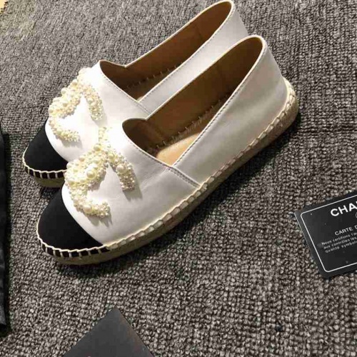 Replica Chanel Flat Shoes For Women #510850 $80.00 USD for Wholesale