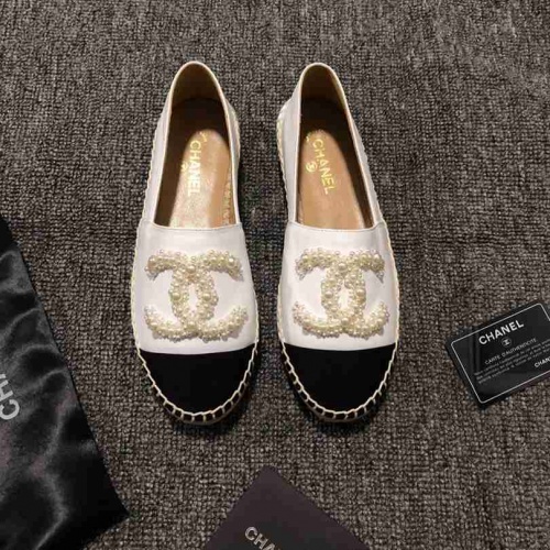 Replica Chanel Flat Shoes For Women #510850 $80.00 USD for Wholesale