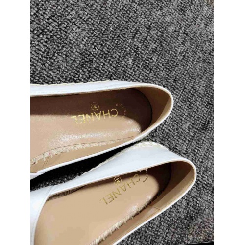 Replica Chanel Flat Shoes For Women #510850 $80.00 USD for Wholesale