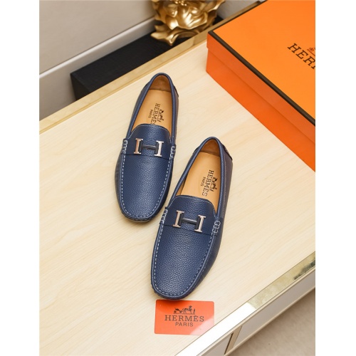 Wholesale Hermes Leather Shoes For Men #514522 $64.00 USD, Wholesale Quality Replica Hermes Leather Shoes