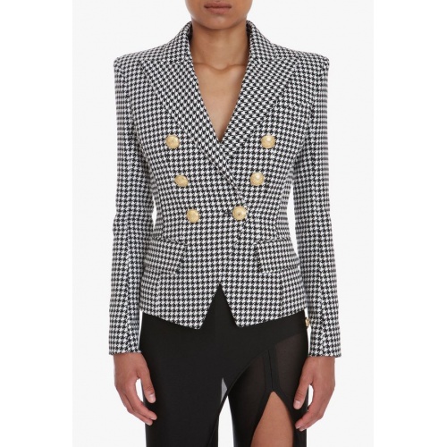 Wholesale Balmain Jackets Long Sleeved For Women #515937 $96.00 USD, Wholesale Quality Replica Balmain Jackets