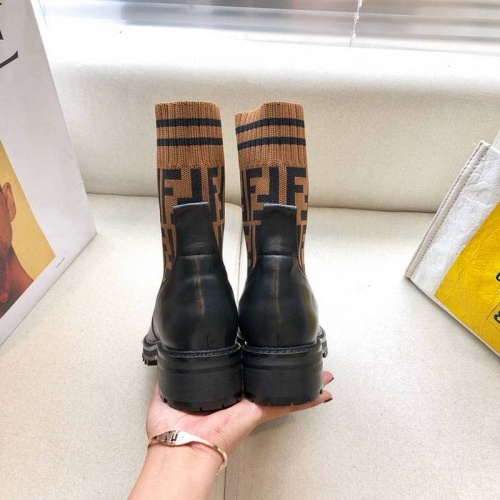 Replica Fendi Fashion Boots For Women #526327 $92.00 USD for Wholesale