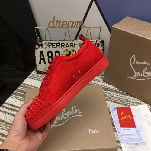 Replica Christian Louboutin CL Casual Shoes For Men #527929 $82.00 USD for Wholesale