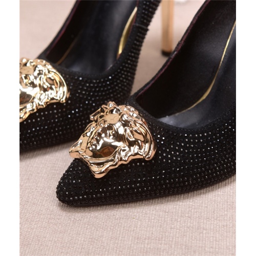 Replica Versace High-Heeled Shoes For Women #528470 $80.00 USD for Wholesale