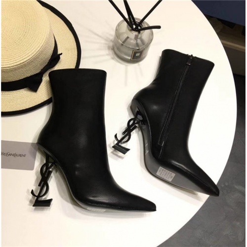 Replica Yves Saint Laurent Boots For Women #528764 $112.00 USD for Wholesale