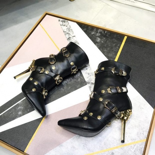 Replica Versace Boots For Women #532567 $125.00 USD for Wholesale