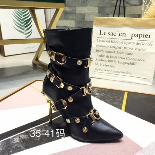 Replica Versace Boots For Women #532567 $125.00 USD for Wholesale