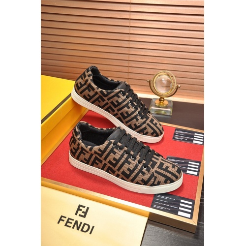 Wholesale Fendi Casual Shoes For Men #537145 $80.00 USD, Wholesale Quality Replica Fendi Casual Shoes