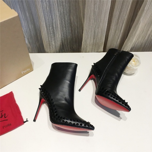 Wholesale Christian Louboutin Boots For Women #538845 $105.00 USD, Wholesale Quality Replica Christian Louboutin Boots