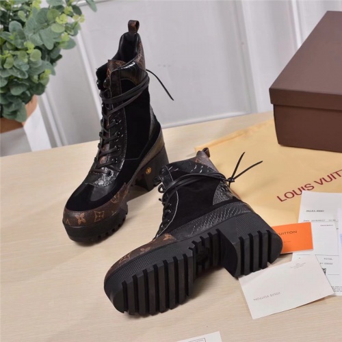 Wholesale Louis Vuitton Boots For Women #538854 $96.00 USD, Wholesale Quality Replica Louis Vuitton Boots