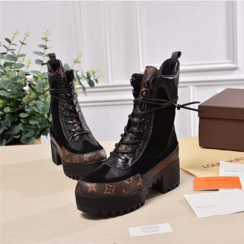 Replica Louis Vuitton Boots For Women #538854 $96.00 USD for Wholesale