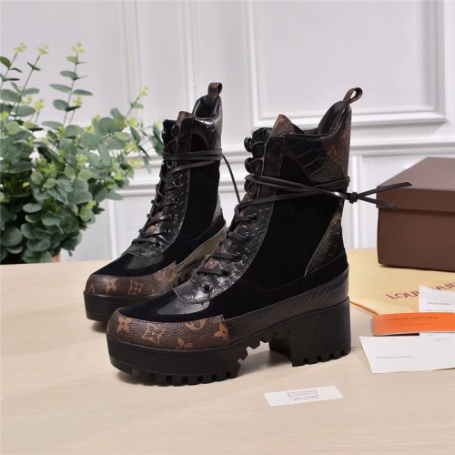 Replica Louis Vuitton Boots For Women #538854 $96.00 USD for Wholesale