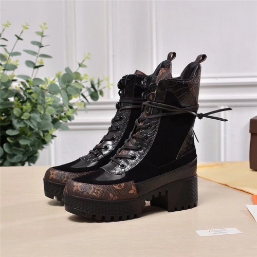 Replica Louis Vuitton Boots For Women #538854 $96.00 USD for Wholesale