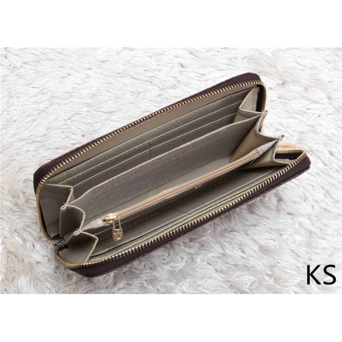 Replica Michael Kors MK Fashion Wallets #542684 $13.00 USD for Wholesale