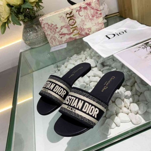 Wholesale Christian Dior Slippers For Women #549384 $56.00 USD, Wholesale Quality Replica Christian Dior Slippers