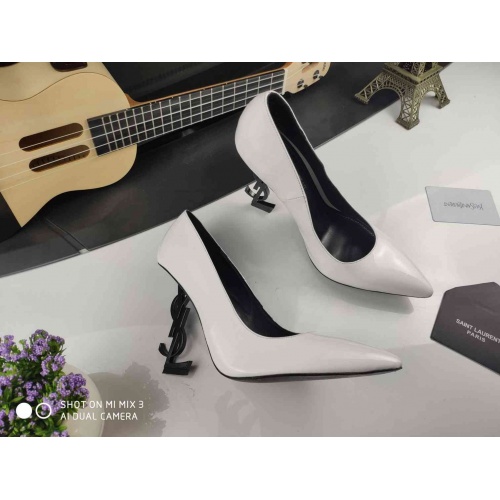 Wholesale Yves Saint Laurent YSL High-Heeled Shoes For Women #549683 $115.00 USD, Wholesale Quality Replica Yves Saint Laurent YSL High-Heeled Shoes