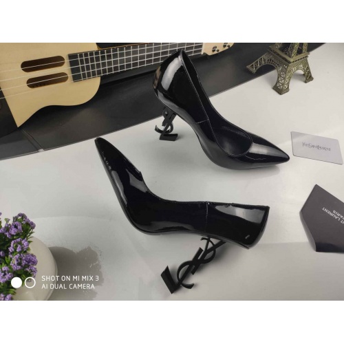 Replica Yves Saint Laurent YSL High-Heeled Shoes For Women #549685 $115.00 USD for Wholesale