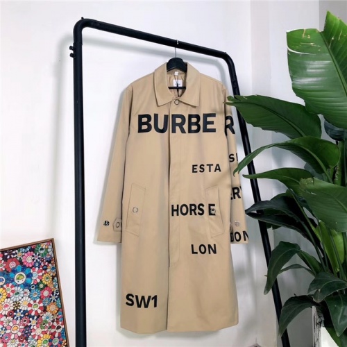 Wholesale Burberry Windbreaker Jackets Long Sleeved For Women #549790 $160.00 USD, Wholesale Quality Replica Burberry Trench Coat