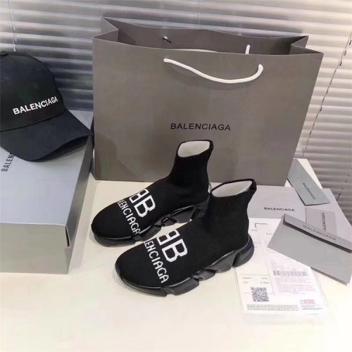 Wholesale Balenciaga Boots For Men #561063 $80.00 USD, Wholesale Quality Replica Balenciaga Boots