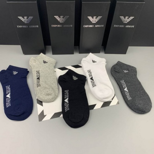 Wholesale Armani Socks #761412 $32.00 USD, Wholesale Quality Replica Armani Socks