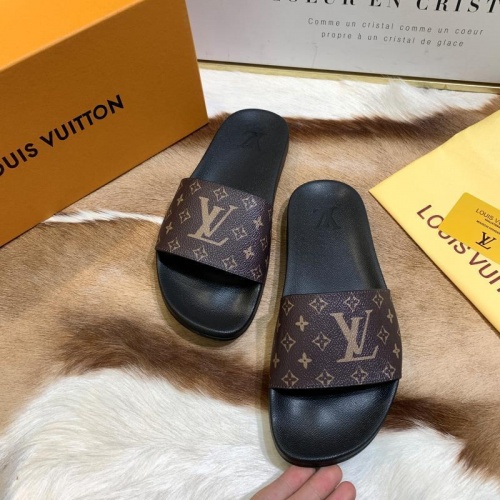 Wholesale Louis Vuitton Slippers For Men #769030 $41.00 USD, Wholesale Quality Replica Louis Vuitton Slippers