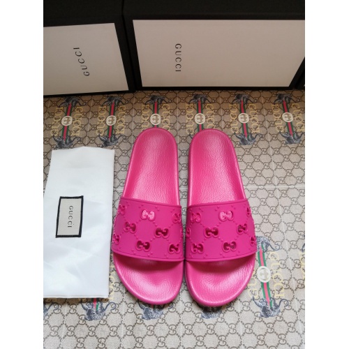 Wholesale Gucci Slippers For Women #769104 $41.00 USD, Wholesale Quality Replica Gucci Slippers