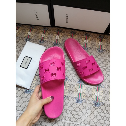 Replica Gucci Slippers For Women #769104 $41.00 USD for Wholesale