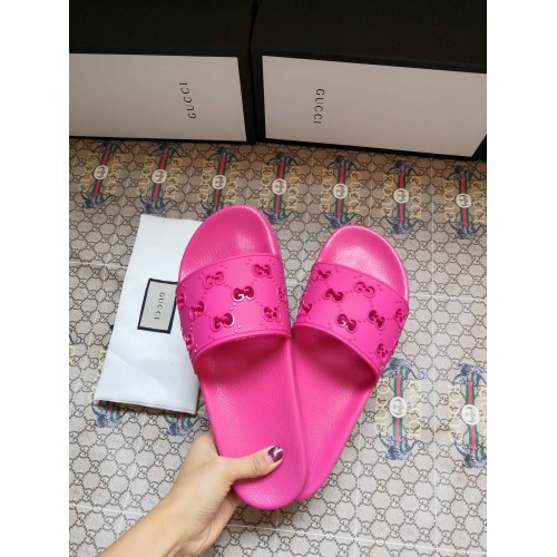 Replica Gucci Slippers For Women #769104 $41.00 USD for Wholesale