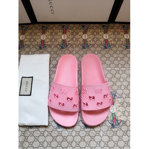 Wholesale Gucci Slippers For Women #769105 $41.00 USD, Wholesale Quality Replica Gucci Slippers