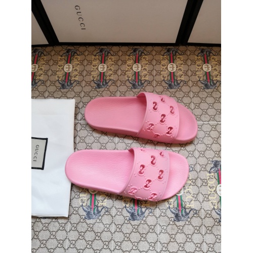 Replica Gucci Slippers For Women #769105 $41.00 USD for Wholesale