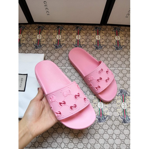 Replica Gucci Slippers For Women #769105 $41.00 USD for Wholesale