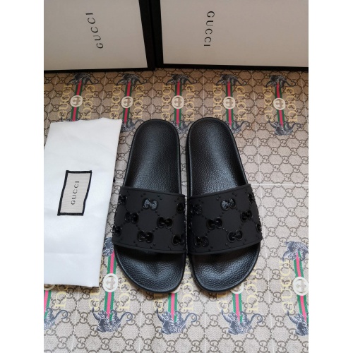 Wholesale Gucci Slippers For Women #769113 $41.00 USD, Wholesale Quality Replica Gucci Slippers