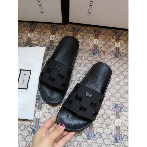 Replica Gucci Slippers For Women #769113 $41.00 USD for Wholesale