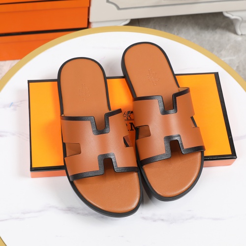 Wholesale Hermes Slippers For Men #769451 $48.00 USD, Wholesale Quality Replica Hermes Slippers
