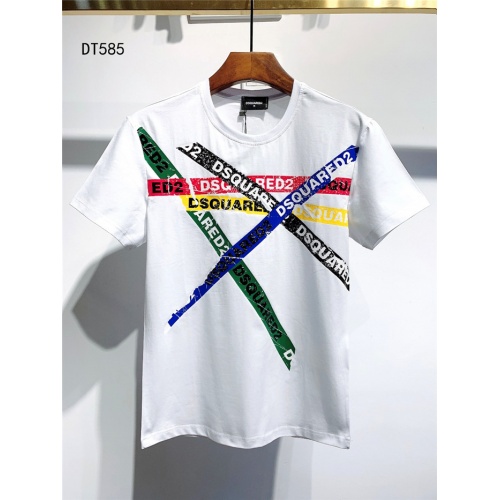 Wholesale Dsquared T-Shirts Short Sleeved For Men #773946 $25.00 USD, Wholesale Quality Replica Dsquared T-Shirts