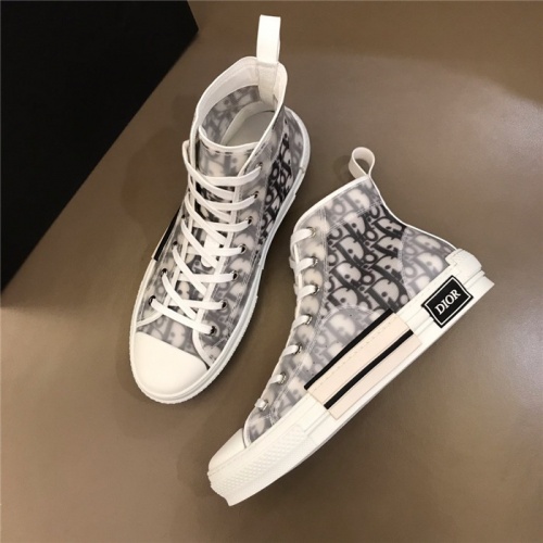 Replica Christian Dior High Tops Shoes For Men #775034 $80.00 USD for Wholesale