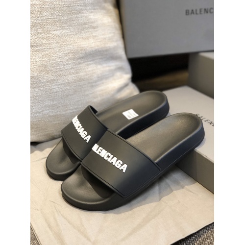 Wholesale Balenciaga Slippers For Men #775216 $44.00 USD, Wholesale Quality Replica Balenciaga Slippers