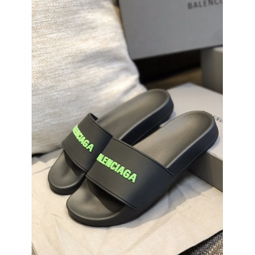 Wholesale Balenciaga Slippers For Men #775218 $44.00 USD, Wholesale Quality Replica Balenciaga Slippers