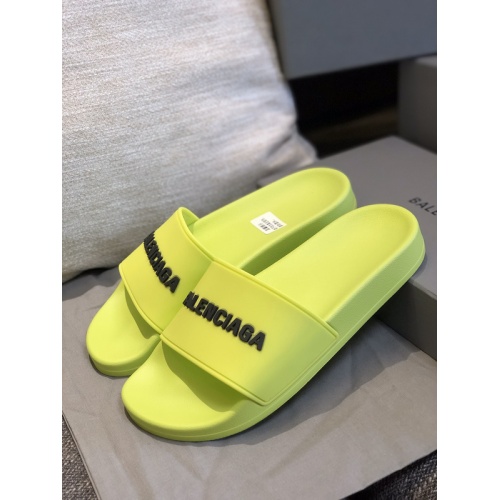 Wholesale Balenciaga Slippers For Men #775220 $44.00 USD, Wholesale Quality Replica Balenciaga Slippers